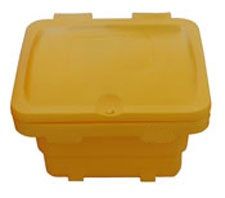 Zoutkist, opslagkist 350 ltr - GEEL