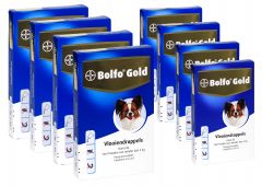 Bolfo Gold Vlooiendruppels Hond 40 4P (tot 4kg)
