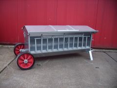 Creepfeeder 1,25 mtr met veiligheidsrek