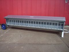 Creepfeeder 2,45 mtr met veiligheidsrek