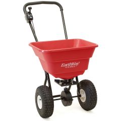 Duw zout- en kunstmeststrooier 30 ltr met luchtbanden