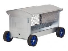 Engelse hooiruif met 4 wielen  1,25 mtr