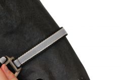 Halster Galant zwart/grijs mini foal