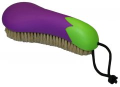Fun huidglansborstel paars/groen