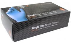 Handschoen nitril blauw RS Safe maat L