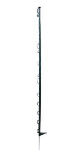 Kunststofpaal standaard groen 12-ogen142cm