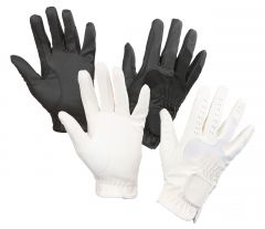 Rijhandschoen Gloria wit XL