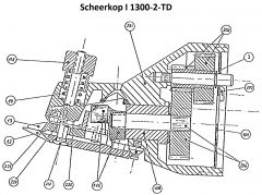 Drukveer voor regelmoer Liscop VII/VIII & 1-TD