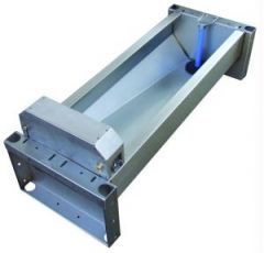 Snelafvoer drinkbak RVS 140 cm.