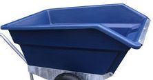 Losse bak voor 400 ltr kantelkruiwagen BLAUW