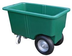 Voerwagen 4 wielig, 255 liter