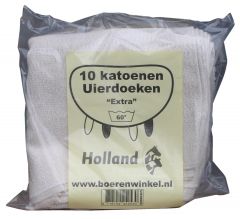 Uierdoek katoen extra 45/45