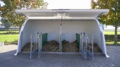 CalfOTel Hybrid individuele en groepshuisvesting in 1