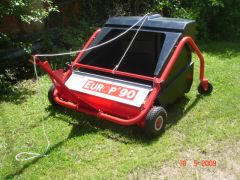 Getrokken professionele opraapborstel 120 cm